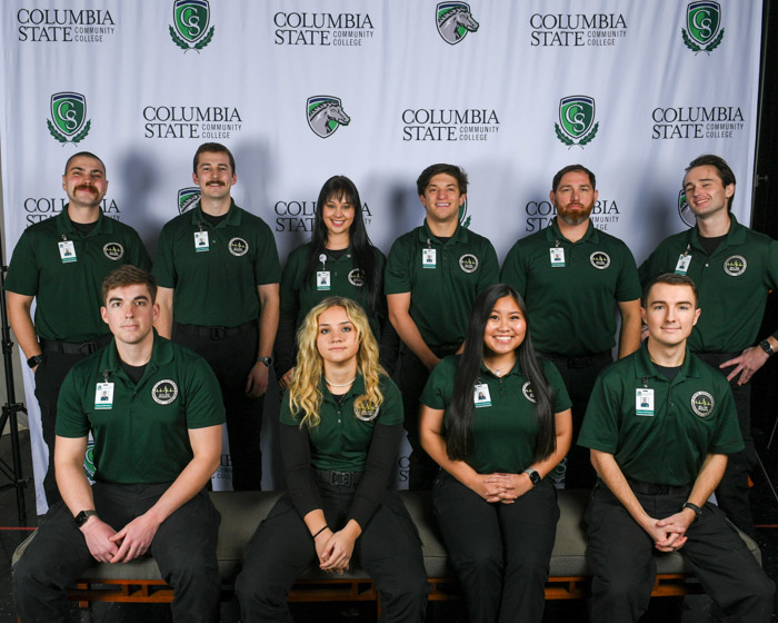 Pictured (left to right, back row): Williamson County advanced emergency medical technician graduates Thomas Welch, Samuel North, Anneliese Weijers, August Dorsten, Jacob Wilder and Thomas Mayo. Pictured (left to right, front row): William Rainey, Rosalita Funderburg, Kayleigh Wixon and Zachary Denny.